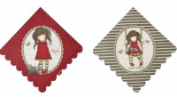 8 Santoro Gorjuss Ruby Servietten
