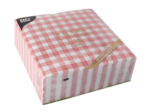 50 Servietten Royal Collection 40x40cm 3