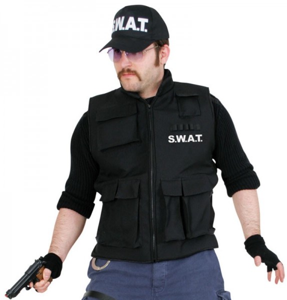 S.W.A.T. Agent Weste Für Herren Deluxe