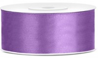 25m Satin Geschenkband Lavendel 25mm breit