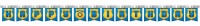 Polizei Revier Birthday Girlande 2,6m