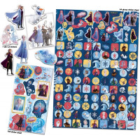 Vorschau: Frozen II XXL Sticker Set 21cm x 35cm