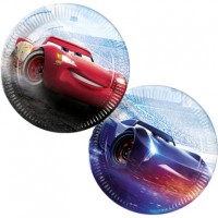 8 Cars Legend Pappteller 23cm