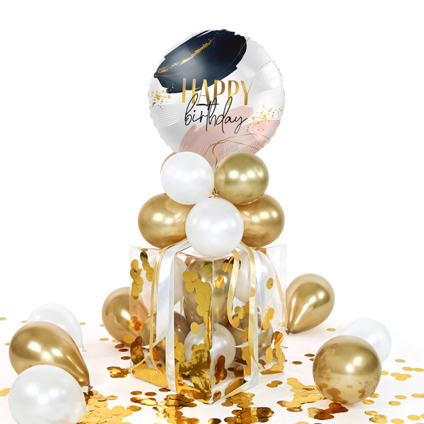Balloha Geschenkbox DIY Modern Birthday Vibes XL