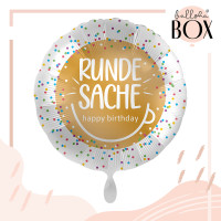 Vorschau: Balloha Geschenkbox DIY Runde Sache Happy Birthday XL