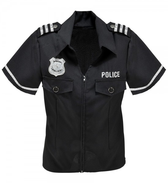 Police Damenbluse schwarz 4