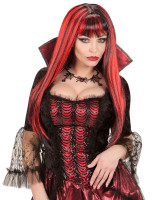 Glänzende Haarpracht Vampirella Perücke