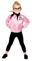 Vorschau: Grease Pink Lady Mädchen Kostüm