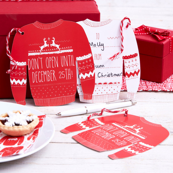 Nordische Weihnacht Geschenkanhänger 2