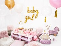 Vorschau: Baby Folienballon gold 73,5 x 73,5cm