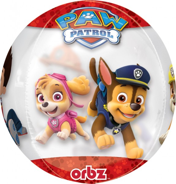Kugelballon Paw Patrol Hunde Crew 3