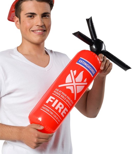 Aufblasbarer Feuerlöscher