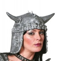 Barscher Kriegerhelm Mit Hörnern