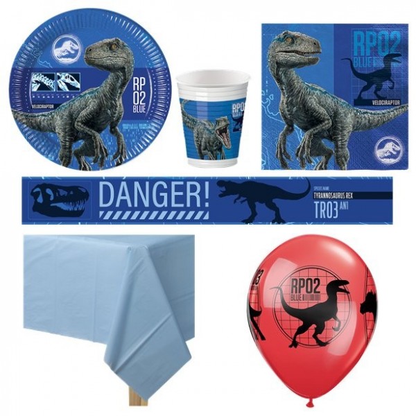 Jurassic World Premium Partyset