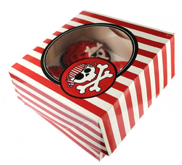 2 Piraten Crew Cupcake Boxen