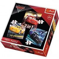 Vorschau: Disney Cars Puzzle Set 3 in 1