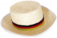 Deutschland Fan Strohhut Lübeck
