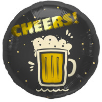 Cheers Bier Folienballon 45cm