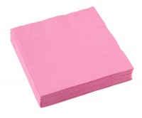 20 Servietten Mila hellrosa 33cm