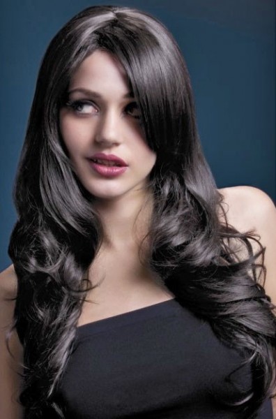 Braune Haarpracht Damen Perücke