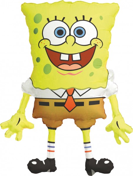 Folienballon Fröhlicher SpongeBob XL