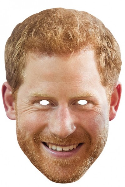 Prinz Harry Pappmaske