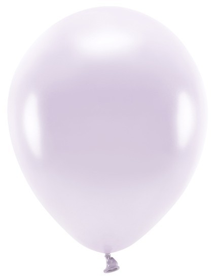 100 Eco metallic Ballons lavendel 30cm