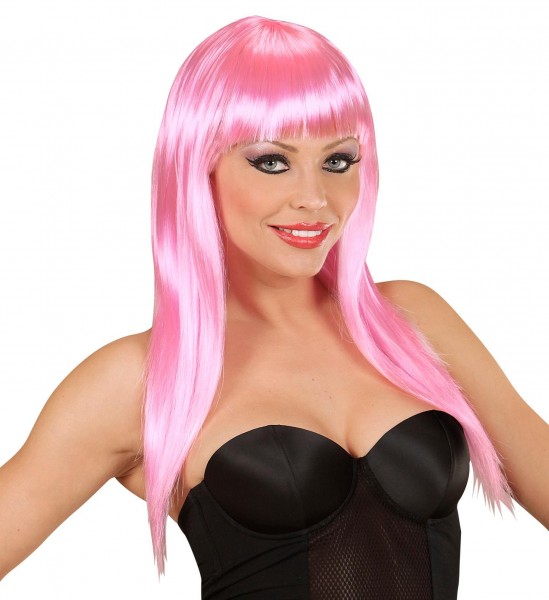 Pinke Glamour Perücke