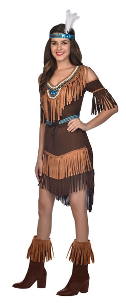 Indianerin Etenia Damenkostüm 5