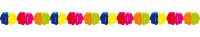 Farbenfrohe Papiergirlande 40