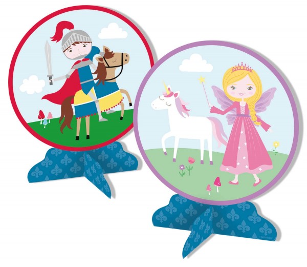 Prinzessin & Ritter Tischdeko