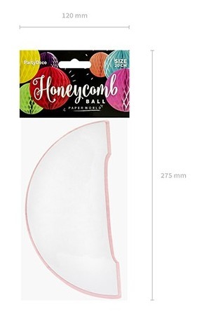 Wabenball Lumina magenta 20cm 3