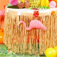 Vorschau: Hawaii Bast Tischkleid 300x74cm