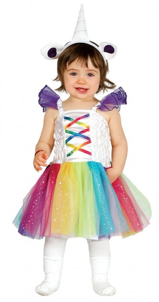 Rainbow Unicorn Babykostüm