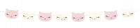 Katze Kiki Girlande 1,4m