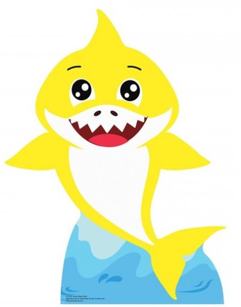 Baby Shark Aufsteller 93cm