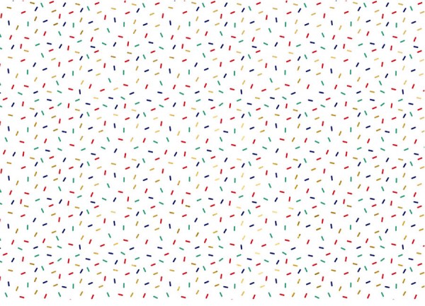 Geschenkpapier Flitter bunt 70 x 200cm