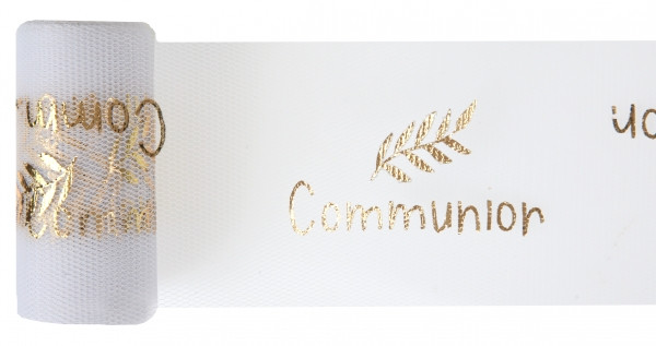 Blessed Communion Tüll Stoff 10m x 8cm