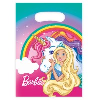 8 Partytüten Barbie Fantasy World