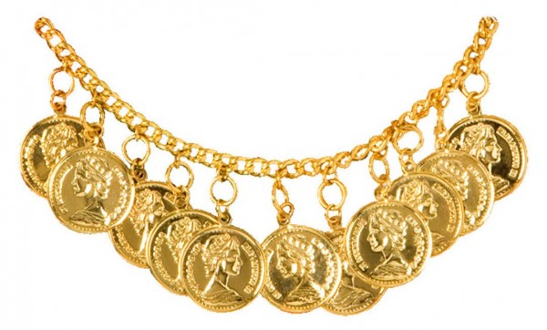 Goldener Zigeuner Fußschmuck 2