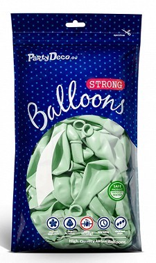 10 Partylover Luftballons mint 30cm 4