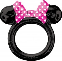 Minnie Mouse fotoram ballong