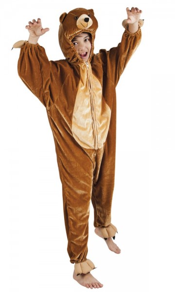 Braunbär Plüschoverall Für Kinder