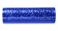 1 Rolle Luftschlangen metallisch Blau