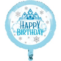 Eisprinzessin Birthday Folienballon 46cm