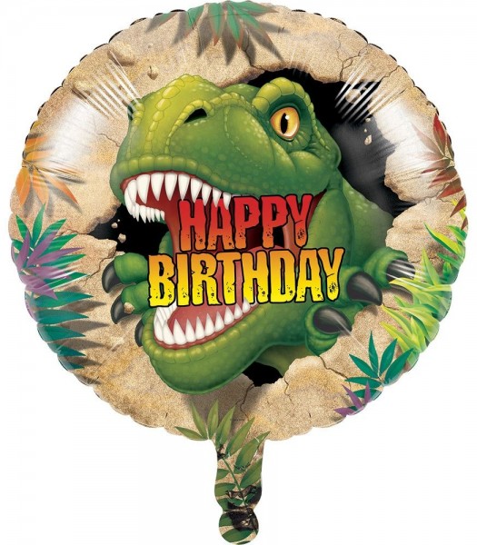 Höhlen Dino Folienballon 46cm
