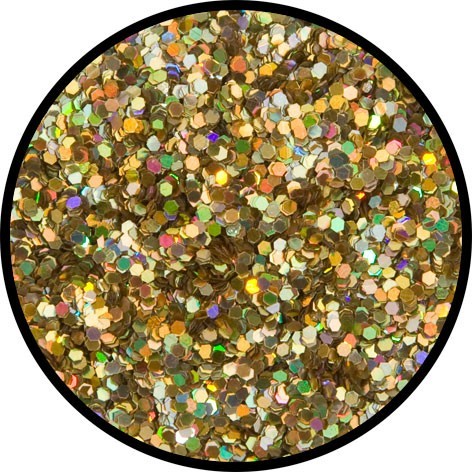 Gold Juwel Grober Glitzer