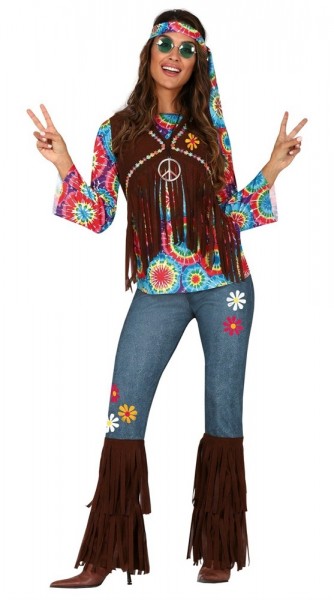 Hippie Girl Lea Damenkostüm