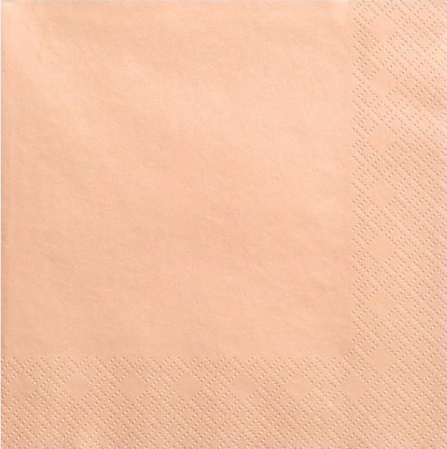 20 Servietten Scarlett pfirsich 33cm