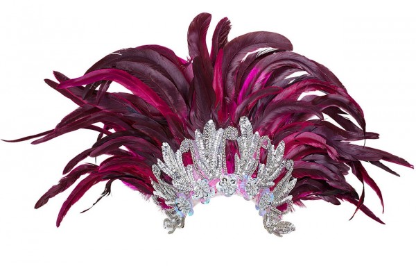 Showgirl Giorgina Pailletten Kopfschmuck